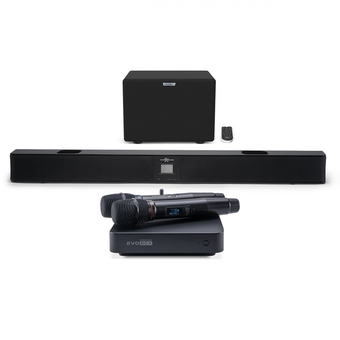 караоке-комплект EVOBOX Plus + EvoSound Bar (саундбар с караоке) в Ижевске