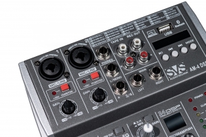 SVS Audiotechnik mixers AM-4 DSP Аналоговый микшерный пульт, 4-канала в Ижевске